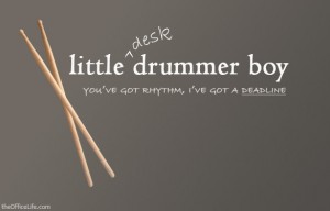 Little Desk Drummer Boy